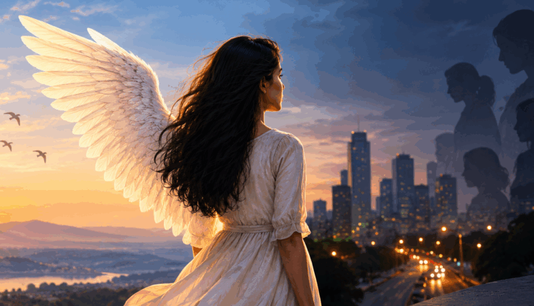 Wings Between Freedom and Shadows